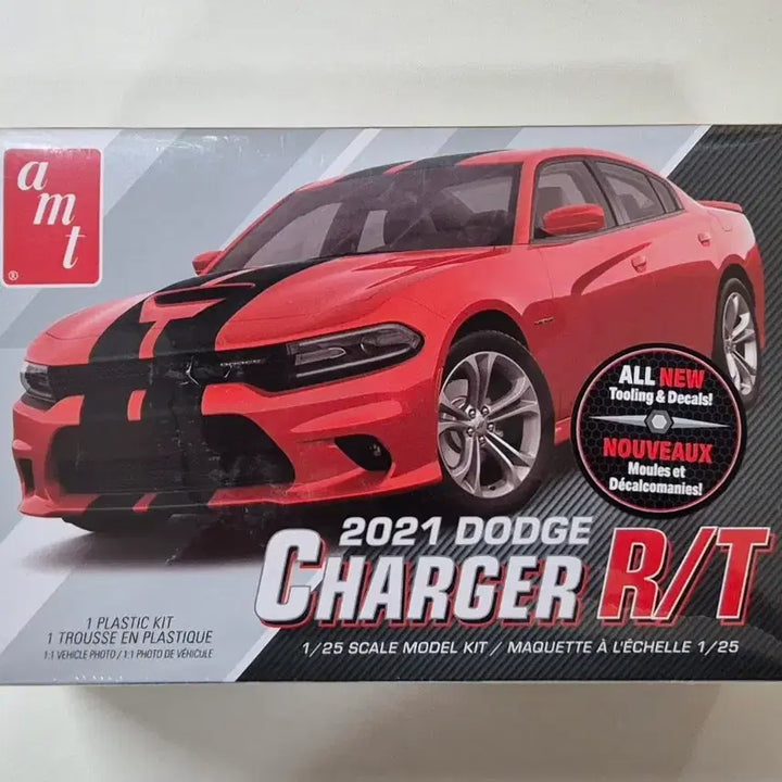 [BUNJANG] AMT 1/25 2021 Dodge Charger R/T Model Kit / AMT 1/25 &