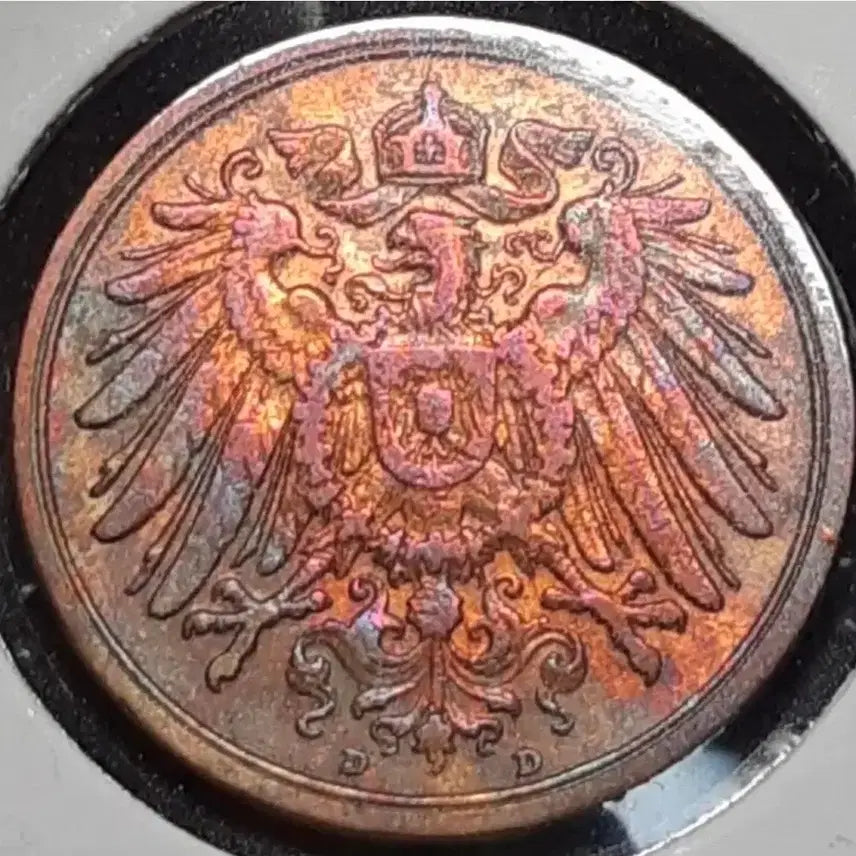 [BUNJANG] German Empire 1906 2 Pfennig Coin / 독일제국 1906년 2페닝.외국주화 주화 화폐 동전