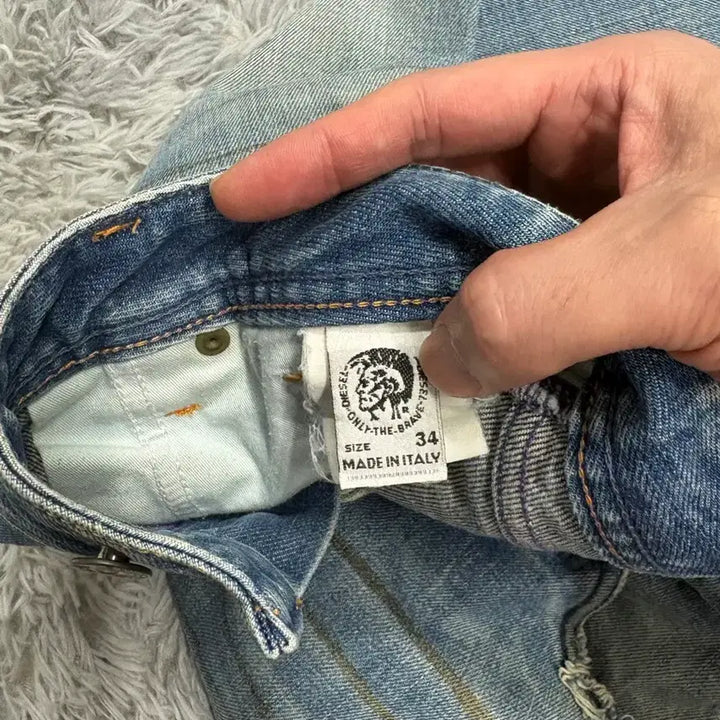 [BUNJANG] Diesel Vintage Washed Denim Jeans (Size 34) / 디젤 청바지 34