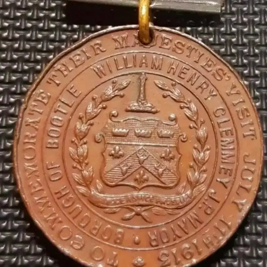 [BUNJANG] Rare British 1913 King George V &amp; Queen Mary Medal / 희귀 영국 1913년 조지5세&amp;메리퀸 메달. 외국주화 동전 주화 화폐
