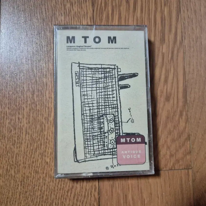 [BUNJANG] MTOM Antique Voice Cassette Tape (Sealed) / (미개봉 카세트)MTOM 앤티크 보이스 카세트테이프