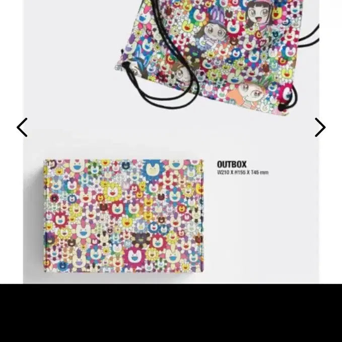 [BUNJANG] NewJeans Murakami Collaboration String Bag / 뉴진스 무라카미콜라보 스트링백