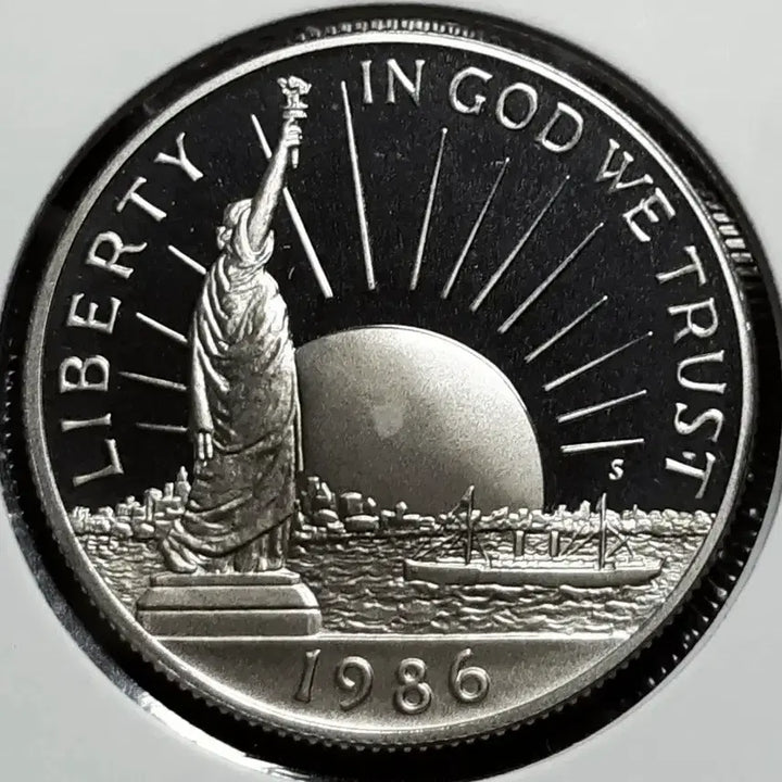 [BUNJANG] 1986 USA Statue of Liberty Centennial Proof Commemorative Coin / 미국 1986년 자유의 여신상 건립 100주년 프루프 기념주화 외국주화