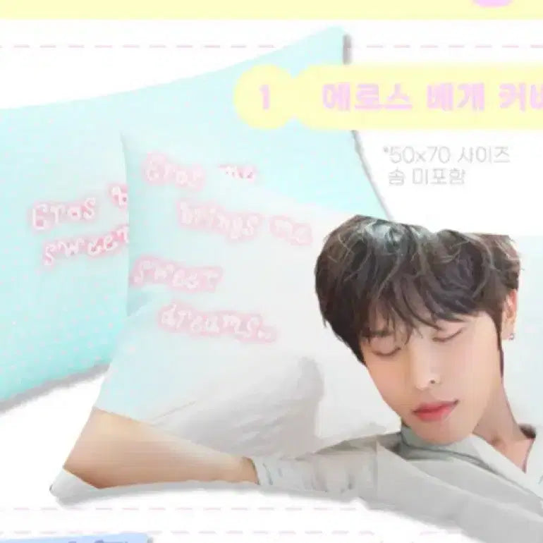 [BUNJANG] NCT WISH Riku Maeda Pillow Cover / 엔시티 위시 엔위시 리쿠 베개커버 엔시티위시 마에다