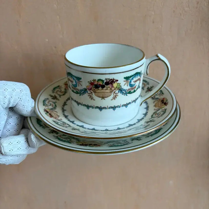[BUNJANG] 1970s Aynsley Banquet Trio Teacup Set / 1970년 영국 앤슬리 뱅킷 트리오