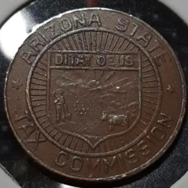 [BUNJANG] 1937 Arizona Rare Coin / 극희귀 미국 애리조나 1937년 1밀  희귀주화.외국주화 주화 화폐 동전