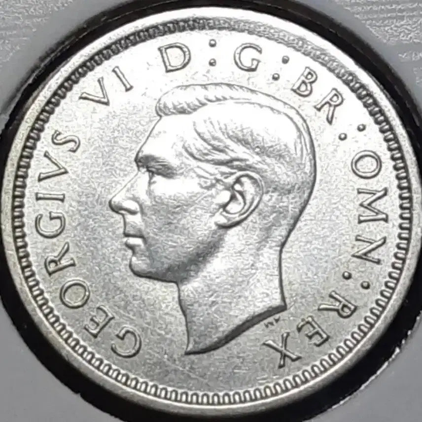 [BUNJANG] 1938 British Three Pence Silver Coin (Unused) / [은화] 영국 미사용 1938년 3펜스 은화.외국주화 주화 화폐 동전