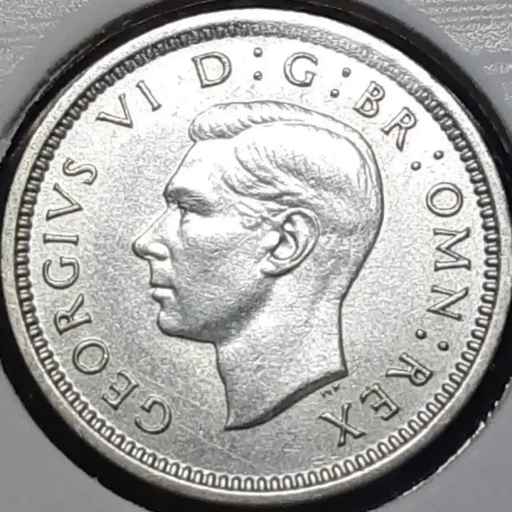 [BUNJANG] 1938 British Three Pence Silver Coin (Unused) / [은화] 영국 미사용 1938년 3펜스 은화.외국주화 주화 화폐 동전