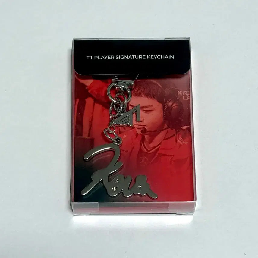 [BUNJANG] T1 Keria Signed Engraved Keychain / T1 티원 케리아 keria 싸인 각인 키링