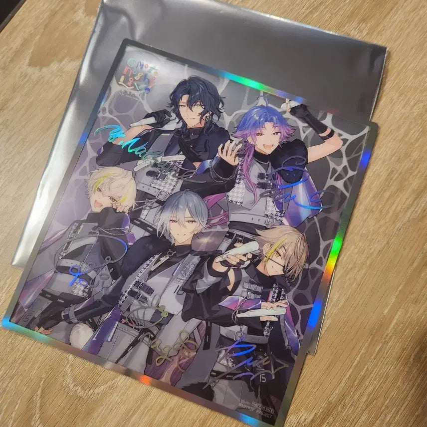 [BUNJANG] 18trip Omoarai Theater Limited Edition Clear Shikishi BamJO LampS / 18trip 에이트리 오모라이 극장판 특전 클리어색지 밤조 램프스