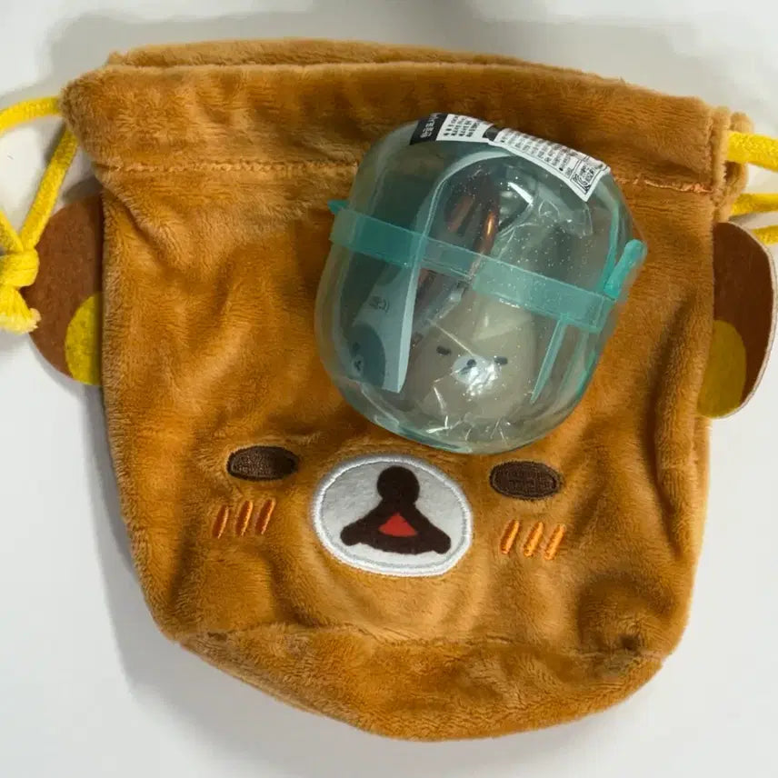 [BUNJANG] San-X Rilakkuma Pouch &amp; Light Bulb Gacha Capsule Toy Set / (원가이하) 산엑스 리락쿠마 파우치 전구 가챠 캡슐토이