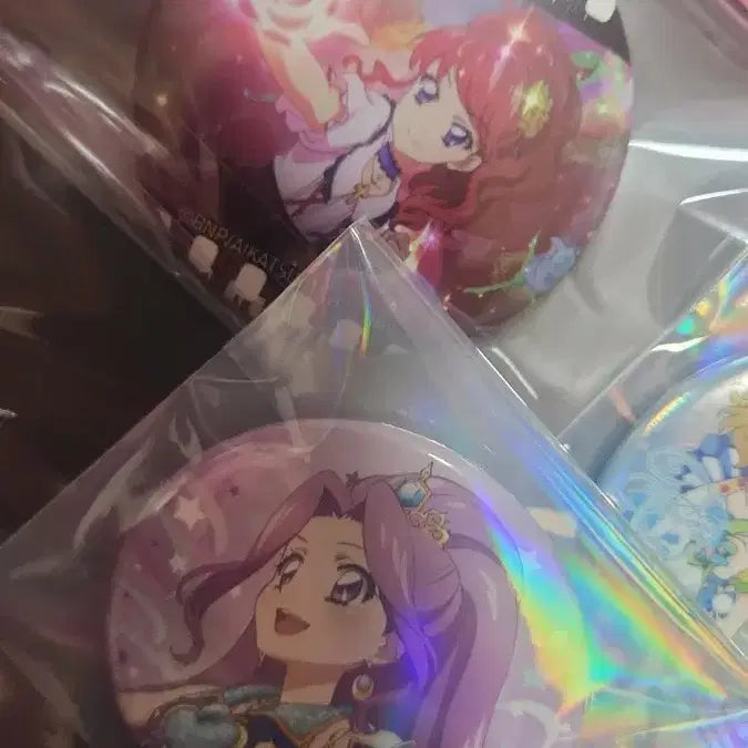 [BUNJANG] Aikatsu Mizuki Luna Juri Hinaki Mirei Can Badge Set / 아이카츠 미즈키 루나 쥬리 희나 히나키 미레이 캔뱃지
