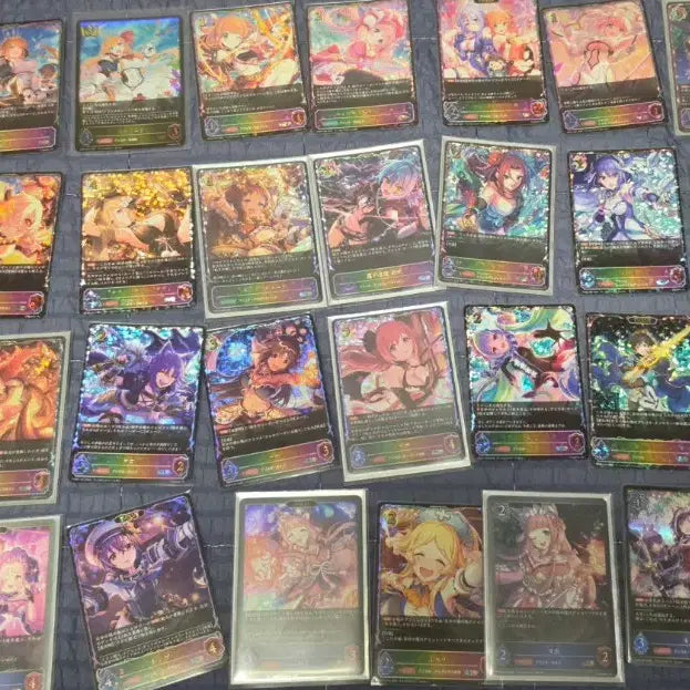 [BUNJANG] Shadowverse Evolve Spellbound Deck + Princess Connect! Collab Cards &amp; Playmat / 섀도우버스 이볼브 스펠코네덱 + 프리코네 콜라보 카드 및 매트 판매합니다