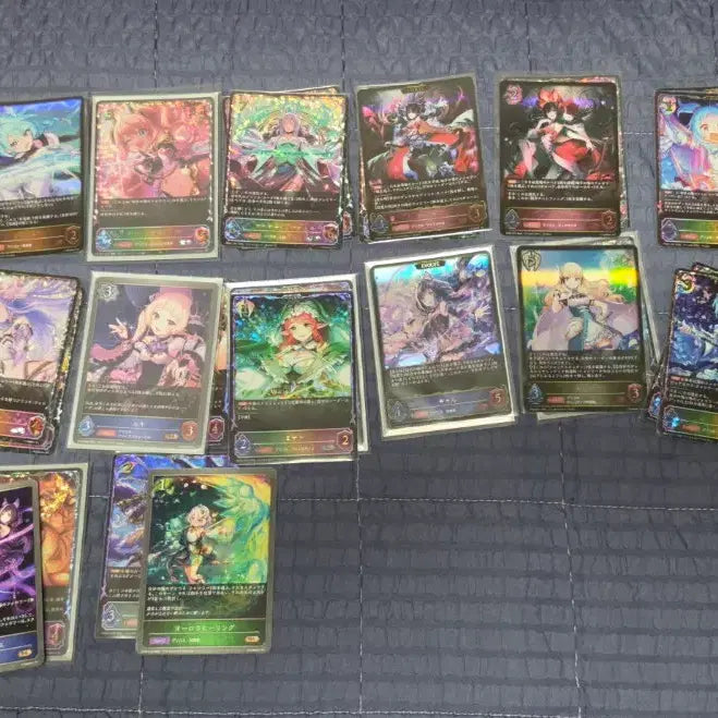 [BUNJANG] Shadowverse Evolve Spellbound Deck + Princess Connect! Collab Cards &amp; Playmat / 섀도우버스 이볼브 스펠코네덱 + 프리코네 콜라보 카드 및 매트 판매합니다