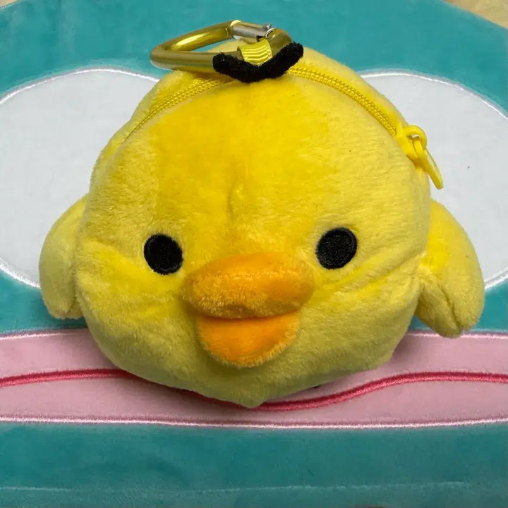 [BUNJANG] Rilakkuma Kiiroitori Plush Charm / 리락쿠마 키이로이토리 인형 키링