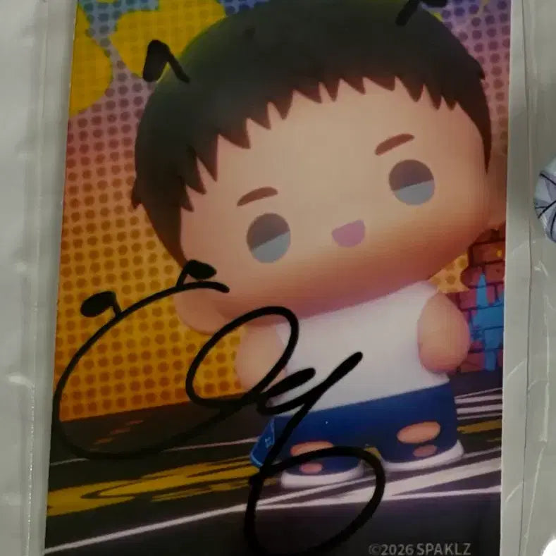 [BUNJANG] Resin Pop-up Sparkles Lucky Draw Dongyoung / 레진 팝업 스파클즈 입장 특전 뽀시래기 백라이트 영운 양도