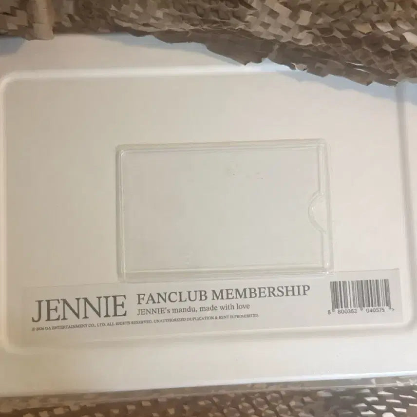 [SOLD OUT] 제니 JENNIE 멤버십 키트 양도합니다