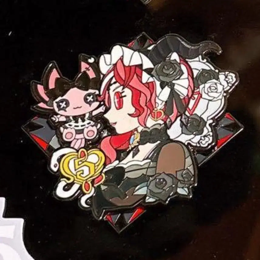 [BUNJANG] Identity V Maid Shaman Pin Badge / 제5인격 메이드 샤먼 핀뱃지