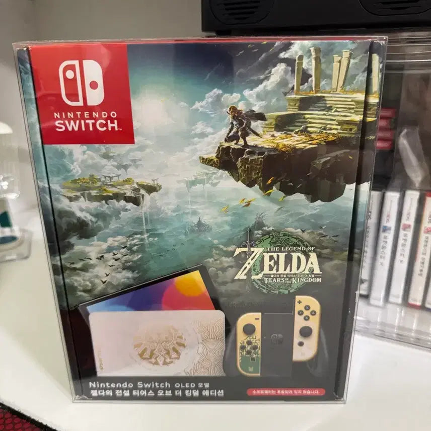[BUNJANG] Nintendo Switch OLED Legend of Zelda Edition (Sealed) / 미개봉)닌텐도 스위치 oled 젤다의 전설 에디션 미개봉