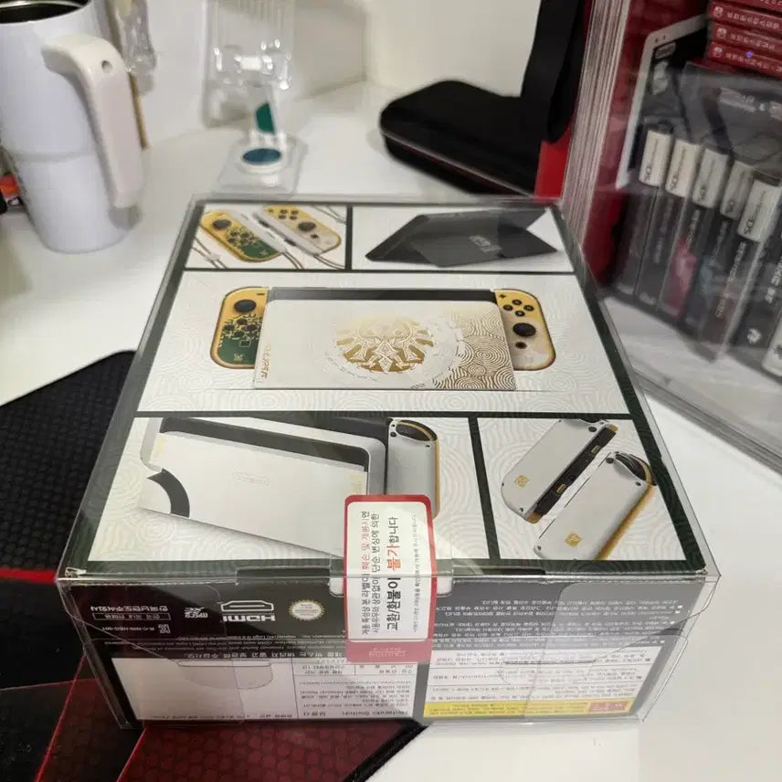 [BUNJANG] Nintendo Switch OLED Legend of Zelda Edition (Sealed) / 미개봉)닌텐도 스위치 oled 젤다의 전설 에디션 미개봉