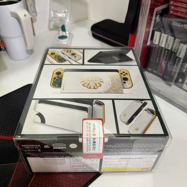 [BUNJANG] Nintendo Switch OLED Legend of Zelda Edition (Sealed) / 미개봉)닌텐도 스위치 oled 젤다의 전설 에디션 미개봉