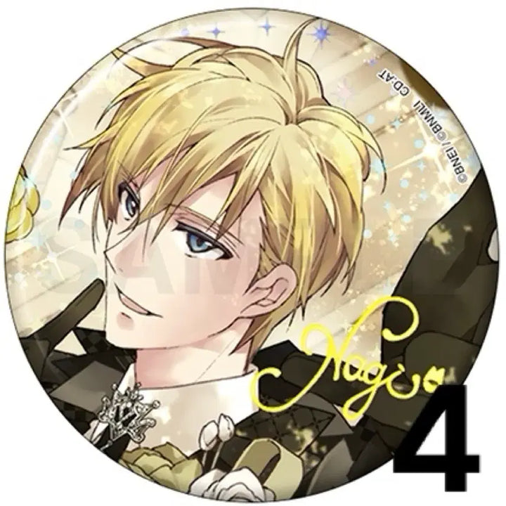[BUNJANG] Idolish7 10th Anniversary Can Badge Nagi Set of 4 / 아이나나 10주년 캔뱃지 나기 4개
