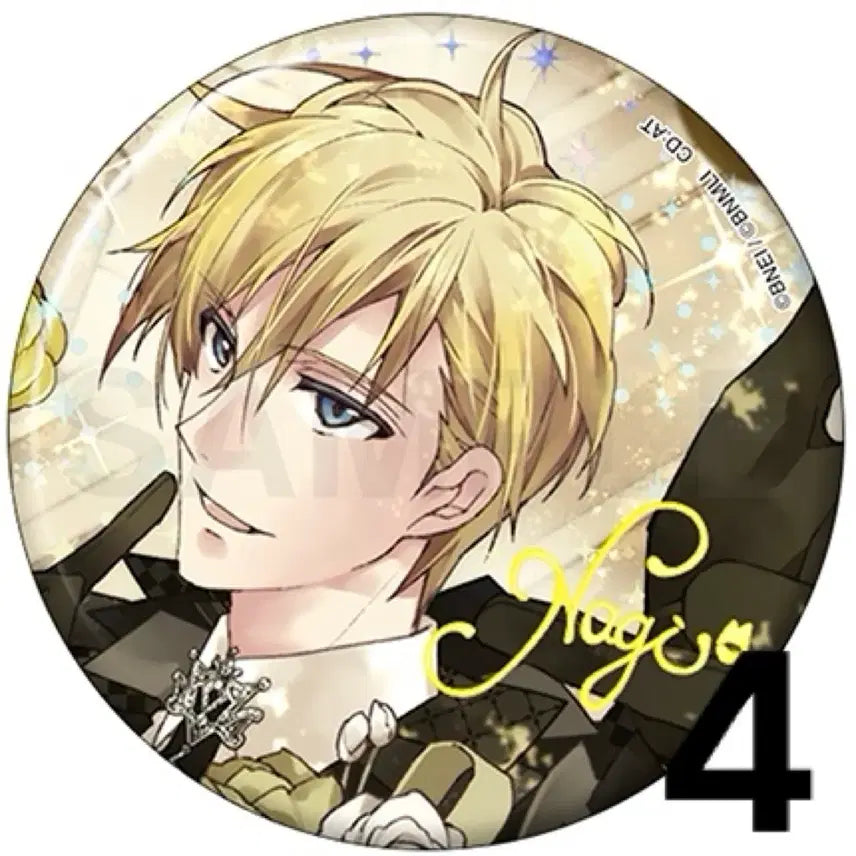 [BUNJANG] Idolish7 10th Anniversary Can Badge Nagi Set of 4 / 아이나나 10주년 캔뱃지 나기 4개