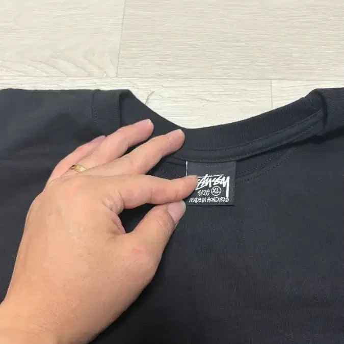 [BUNJANG] Stussy Kitten T-Shirt Black XL / 스투시 키튼 티셔츠 블랙 xl