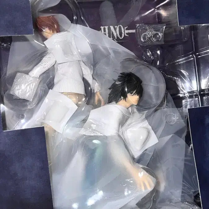 [BUNJANG] MegaHouse Death Note GEM L &amp; Light Figure / 메가하우스 데스노트 gem 젬 엘 라이토 피규어 판매 양도