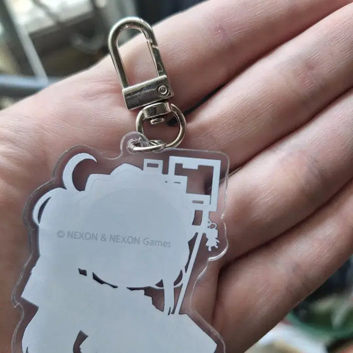[BUNJANG] Blue Archive Aris SD Maid Acrylic Keychain / 블루아카이브 SD 메이드 아리스 아크릴 키링