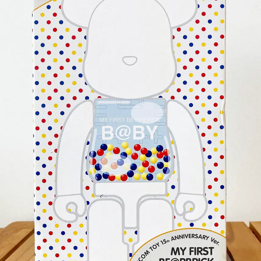 [BUNJANG] Medicom Toy My First Baby 15th Anniversary Edition Bearbrick 400% White Pearl Coating / 베어브릭400% 마이퍼스트 화이트 펄코팅ver