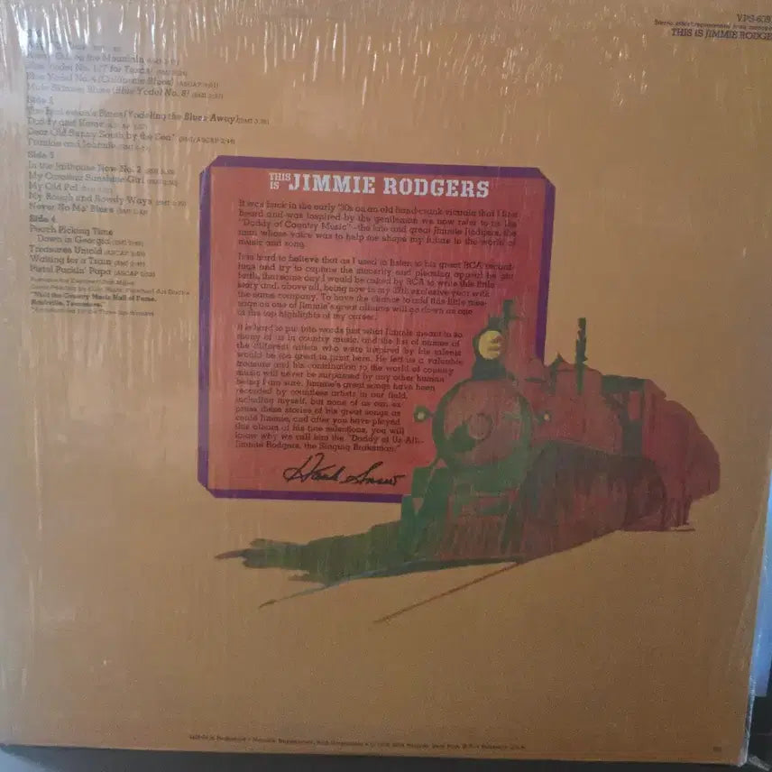 [BUNJANG] Jimmie Rodgers This Is Jimmie Rodgers 2LP / 지미 로저스_This Is Jimmie Rodgers_2LP(US)