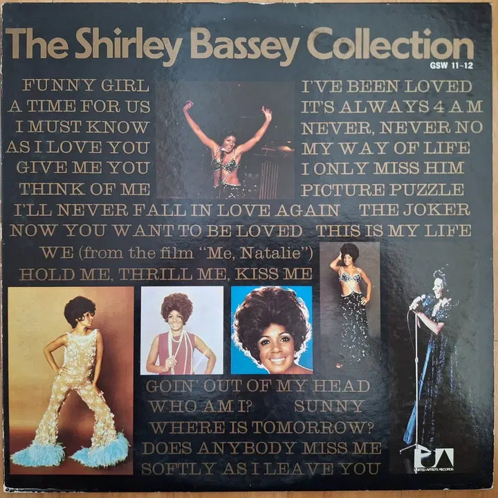 [BUNJANG] Shirley Bassey Collection LP (1974) / 수입반/Jazz/Shirley Bassey Collection LP