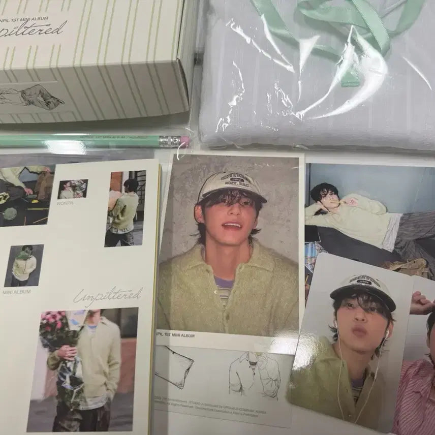 [BUNJANG] DAY6 Young K Unpiltered 1st Mini Album Book Pouch Edition / 원필 Unpiltered 1st 미니 앨범북 북파우치반