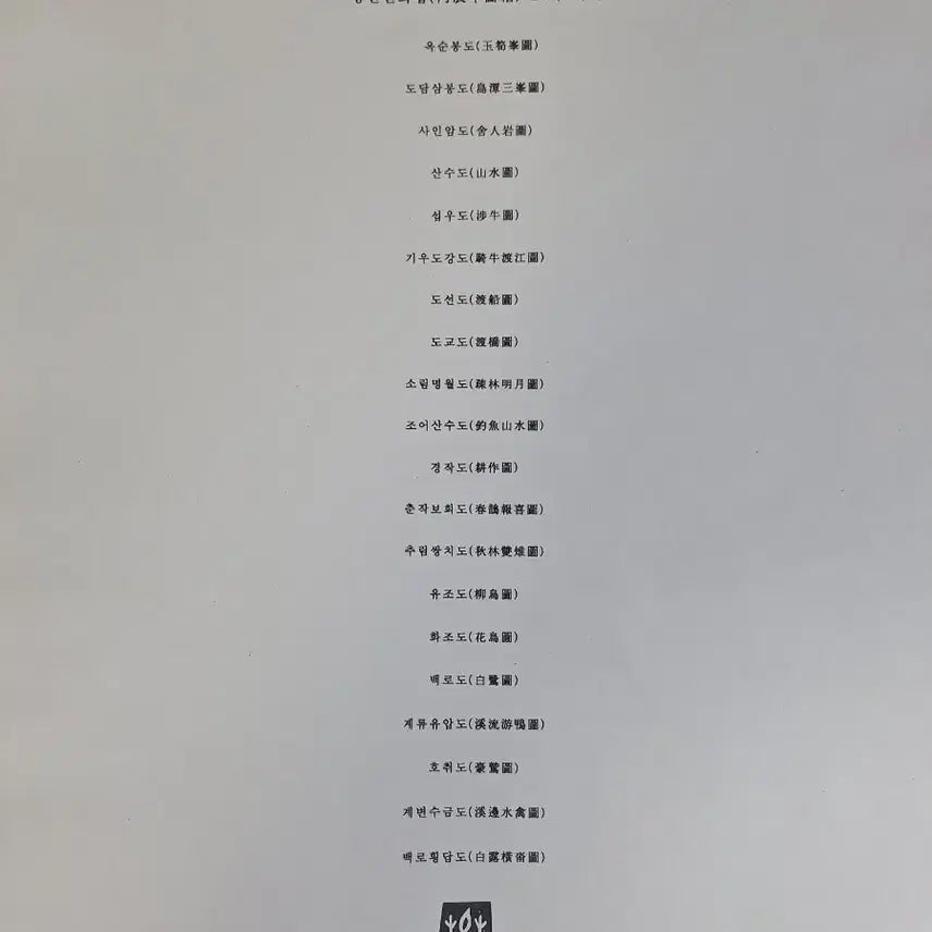 [BUNJANG] Kim Hong-do Limited Edition Print Set (20 Prints) / 근대사 수집 자료 옛날 민속품 김홍도 한정판 그림 20 점 인쇄본
