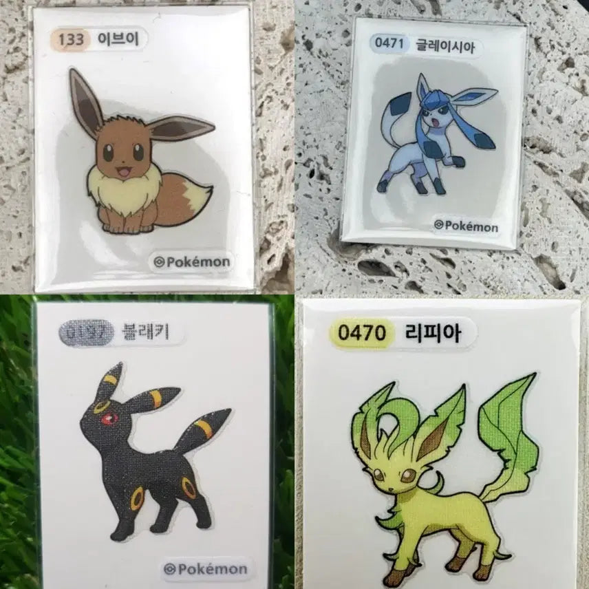 [BUNJANG] Pokemon Stickers Bundle Set / 구매] 포켓몬 띠부씰 구매합니다 이브이글레이시아블래키리피아포켓몬스터판매