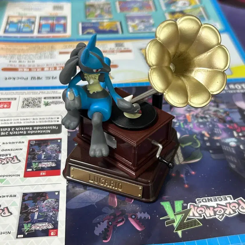 [BUNJANG] Pokemon Lucario Vintage Re-Ment Figure / 포켓몬스터 루카리오 빈티지 리멘트 피규어
