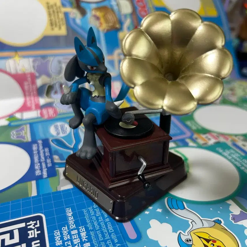 [BUNJANG] Pokemon Lucario Vintage Re-Ment Figure / 포켓몬스터 루카리오 빈티지 리멘트 피규어
