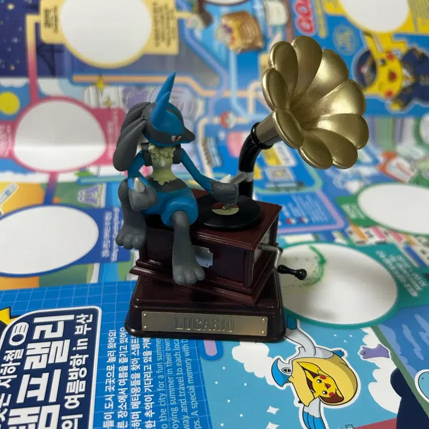 [BUNJANG] Pokemon Lucario Vintage Re-Ment Figure / 포켓몬스터 루카리오 빈티지 리멘트 피규어