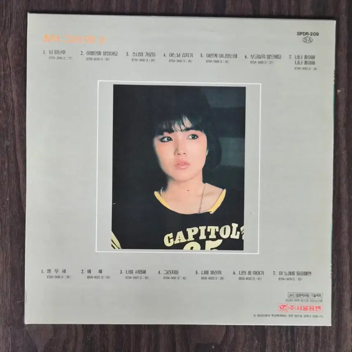[BUNJANG] Jang Duk Golden Album (Mint) - Everything About Her LP / LP 장덕 골든앨범 (민트)-그녀의 모든것
