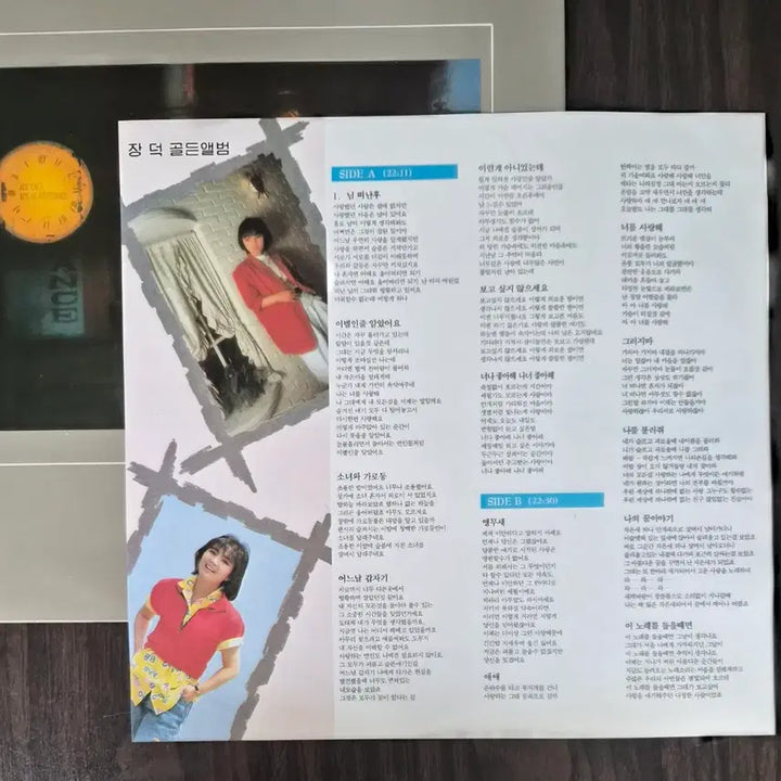 [BUNJANG] Jang Duk Golden Album (Mint) - Everything About Her LP / LP 장덕 골든앨범 (민트)-그녀의 모든것