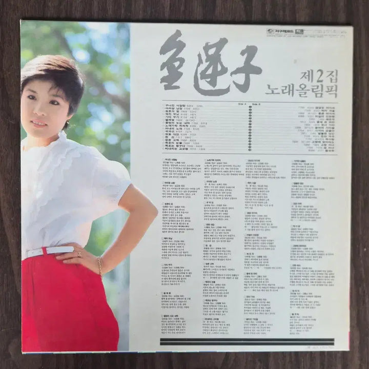 [BUNJANG] Kim Yeon-ja Non-Stop 32 Songs LP (Mint) / LP 김연자(민트)- 노래올림픽 제2집 논스톱 32곡