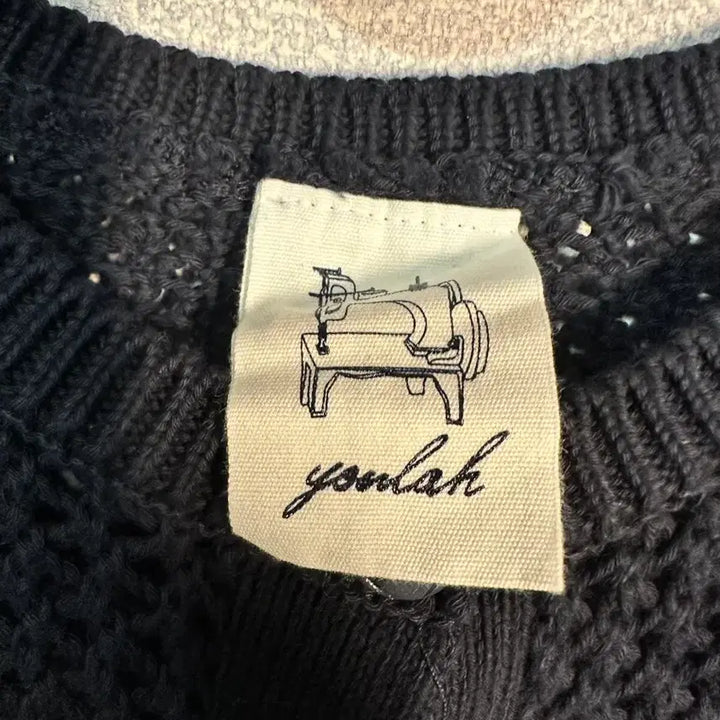 [BUNJANG] Navy Knit Cardigan / 새상품) 네이비색 니트 가디건