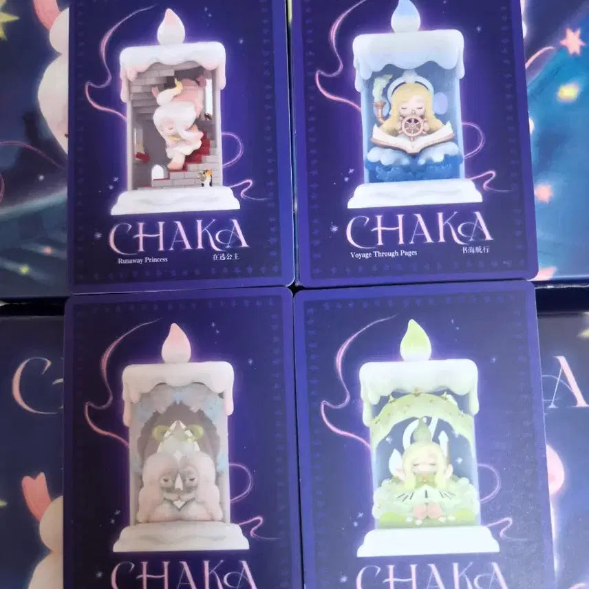 [BUNJANG] Pop Mart Chaka "Under the Candle" Bundle Set / 팝마트 차카 촛불 아래 일괄로 판매해요