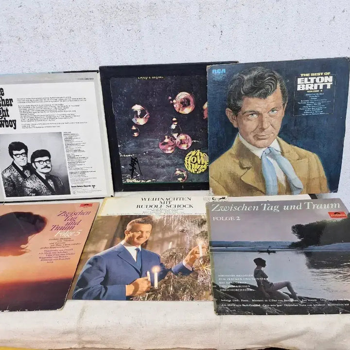 [BUNJANG] US Pressing Vinyl LP Records (55 Records) / 미국 본토 제작 음반 LP 레코드 55장 입니다