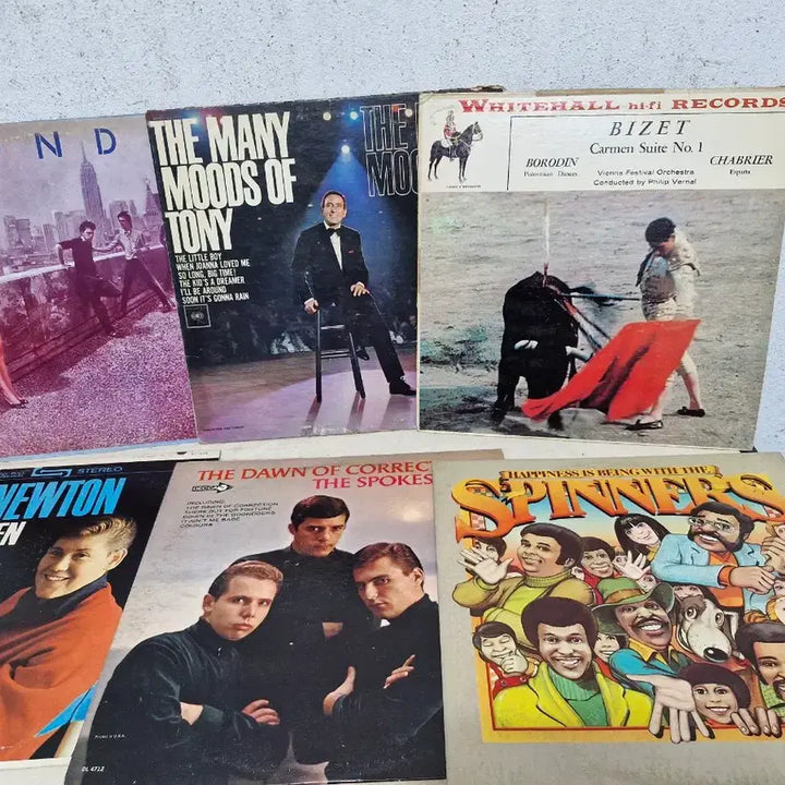 [BUNJANG] US Pressing Vinyl LP Records (55 Records) / 미국 본토 제작 음반 LP 레코드 55장 입니다