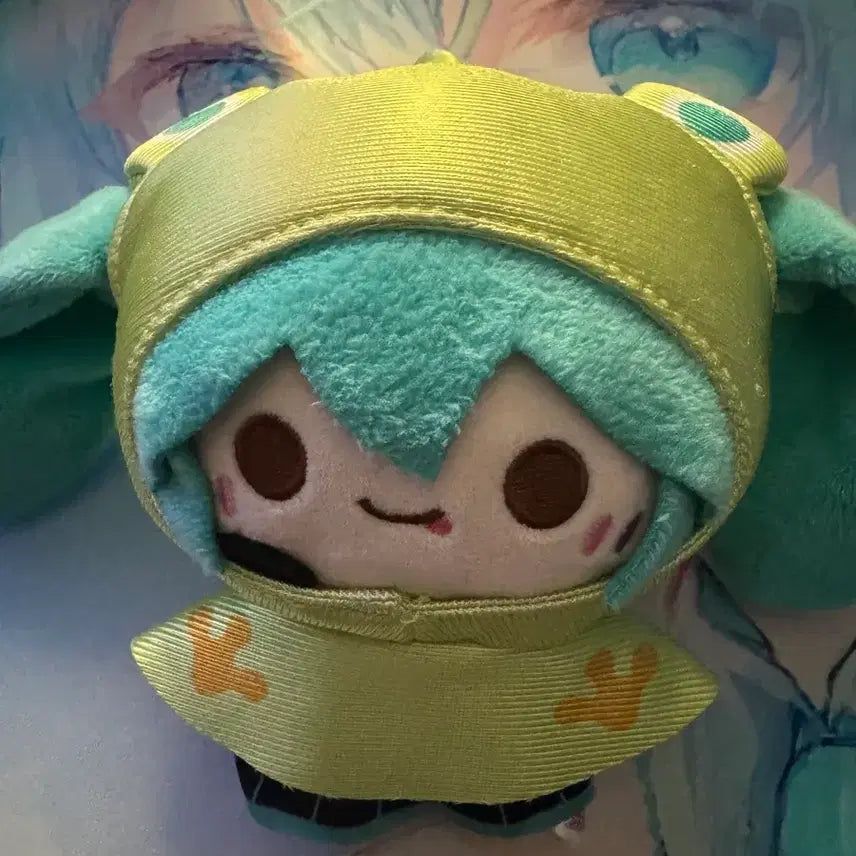 [BUNJANG] Frog Miku Plush / 개구리 미쿠 인형