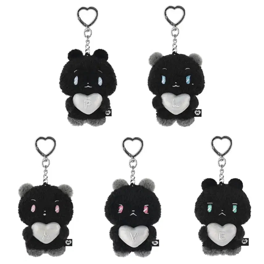 [BUNJANG] PLAVE Tanmeum Doll Keychain MD Bundle Set / (2차 원가) 플레이브 탄믐 인형 키링 MD 몌무 뫄 미므 므모 먀미