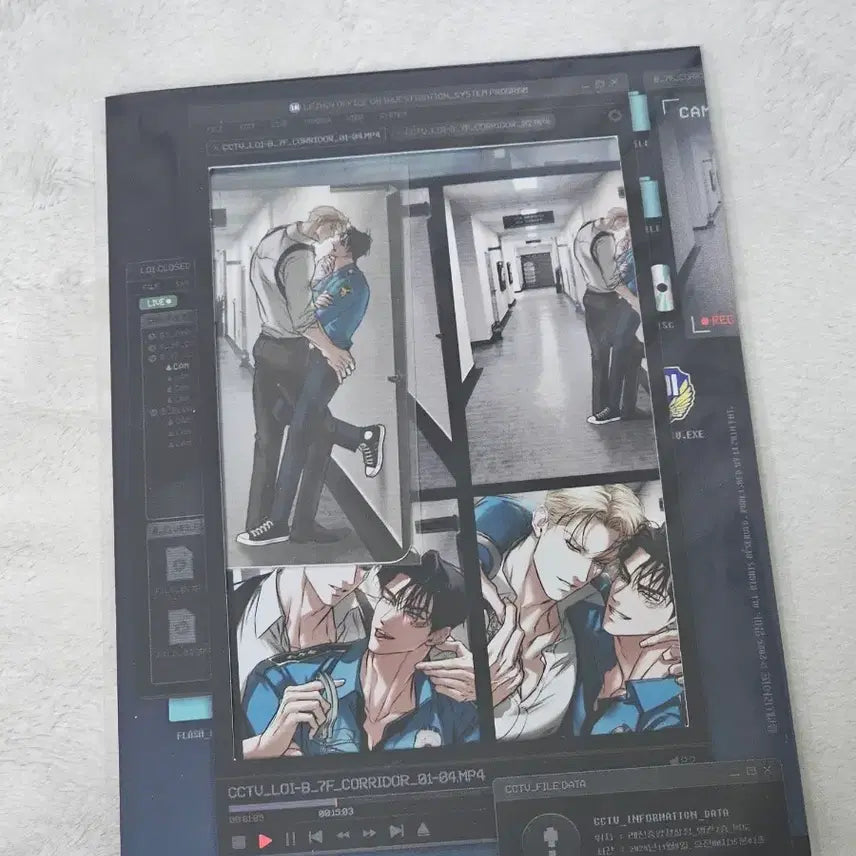 [SOLD OUT] [BUNJANG] Resin Pop-up CCTV Film Package Flashlight Four-Cut Film / 레진 팝업 아밝 cctv 필름패키지 플래시라이트 네컷필름