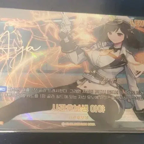 [BUNJANG] Eternal Return Aya Leader Signed Card / 니벨아레나 이터널리턴 아야 리더싸인